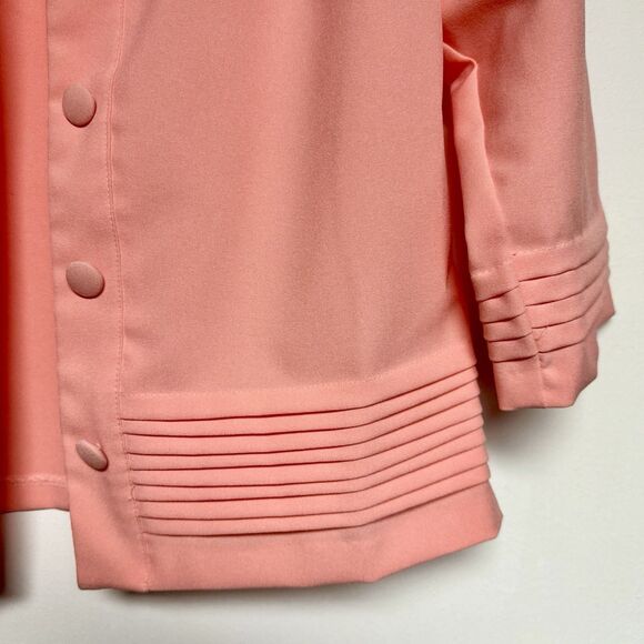 Vtg‎ Bedford Fair Classics Peach Women’s Dress Suit With Jacket Size 10 - Picture 11 of 14
